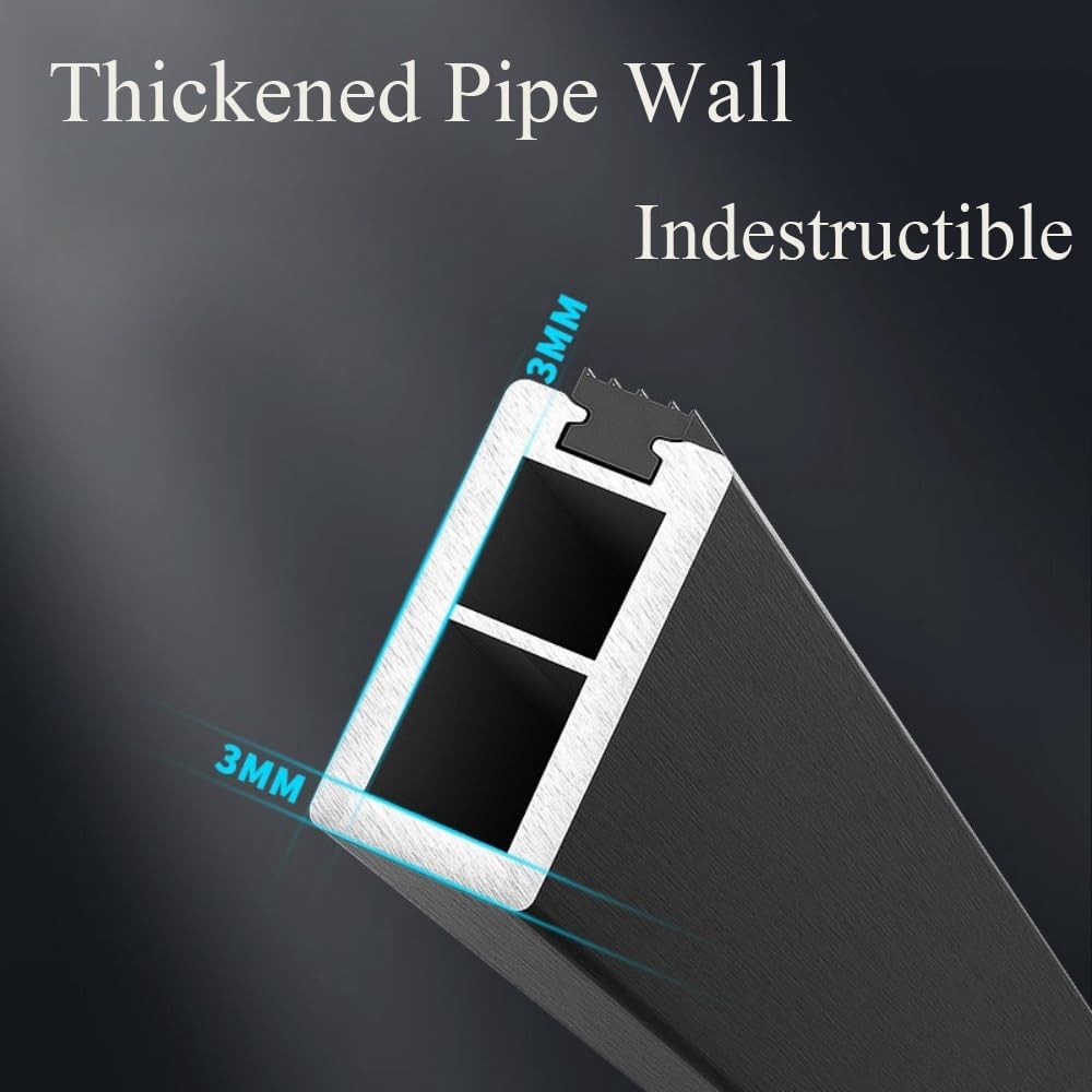 Wcxixo Clothes Hanging Rod Laundry Room Gold Wall Mount Closet Rod Metal Heavy Duty Wardrobe Pole Clothes Rack for Cabinet Corner Laundry Room & Balcony Window Curtain Bar Load 660lbs