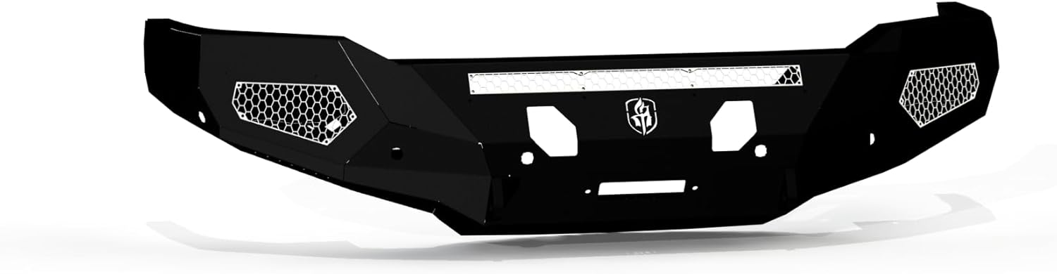 Road Armor 2204DF-B1-P3-MD-BH iDentity Full Width Raw Front HD Bumper