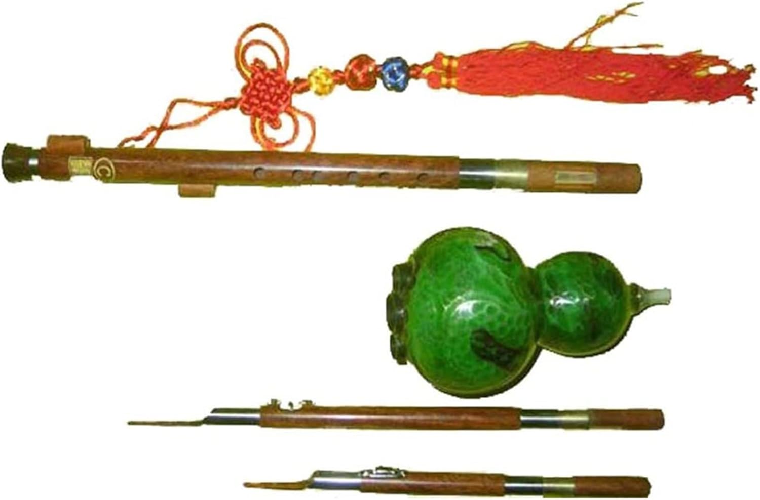 FLFL Hulusi 3 Octaves Hulusi Flute Woodwind W/Case for Adult Beginner (Color : Bb)