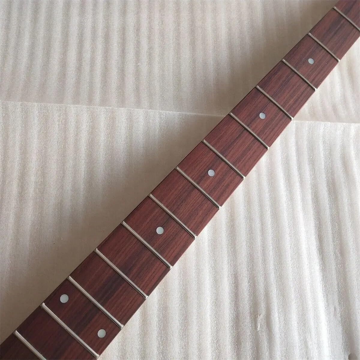 34 Inch JAZZ Bass Guitar Neck Maple 4 String 20 Fret Rosewood Fingerboard Inlay