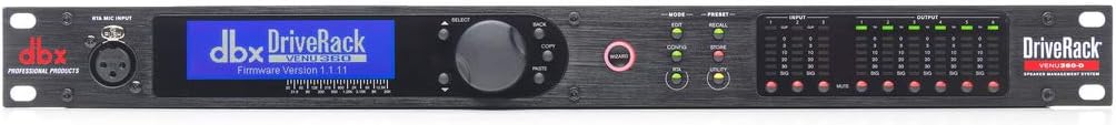dbx VENU360 Dante DriveRack Complete Loudspeaker Management System