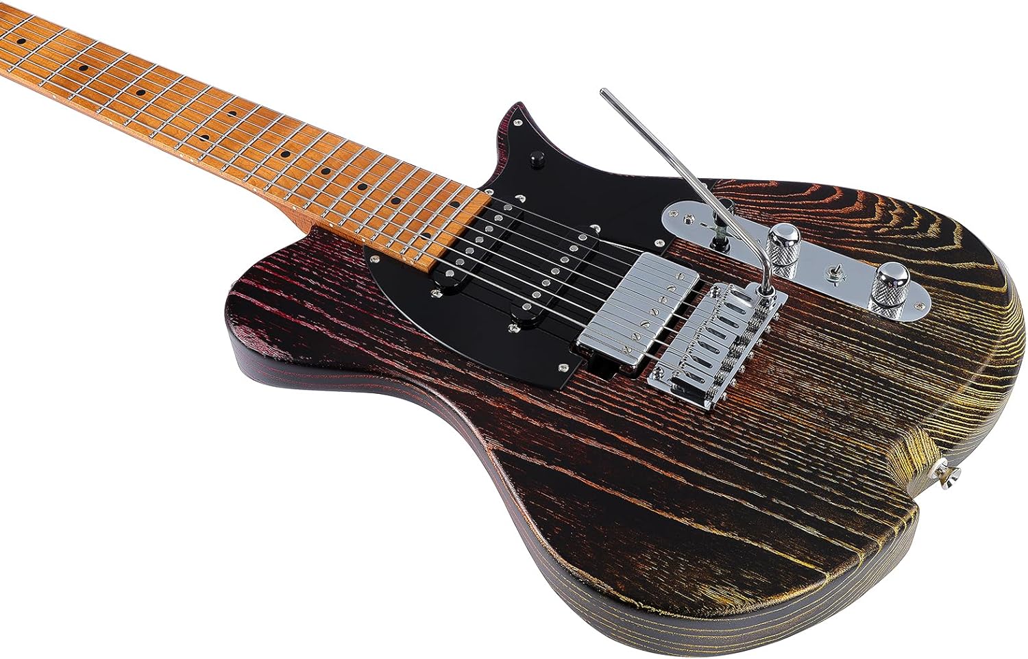 Vola Electric Guitar Vasti 7 PDM J1 OGD Matte Handmade in Japan MIJ Roasted Maple Neck Stainless Steel Frets Gotoh Bridge Gotoh Locking Tuner Signature model 7 Strings Modern C Neck For All Levels