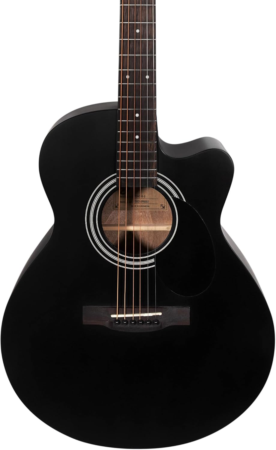 Jasmine S34C Orchestra Style Acoustic Guitar - Black