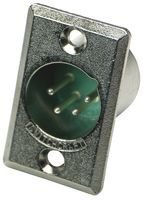 SWITCHCRAFT D4M CONNECTOR, XLR, PLUG, 4POS (5 pieces)