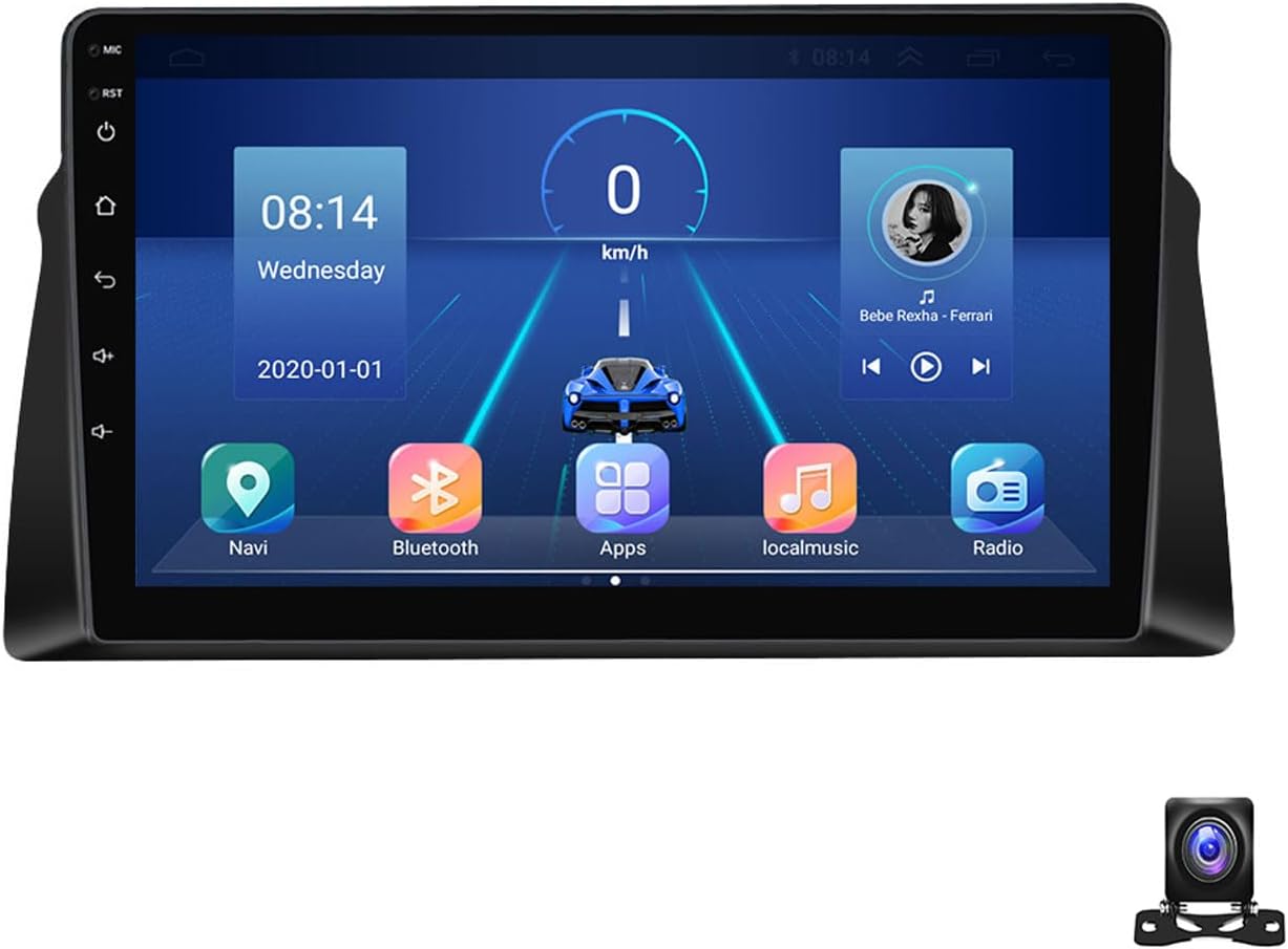 9 Inch Android 13 Car Radio Compatible with Lifan 720 2013~2015 Bluetooth Car Stereo Compatible with Carplay Android Auto, Navigation, Steering Wheel Controls, Backup Camera,M90S 1G+32G