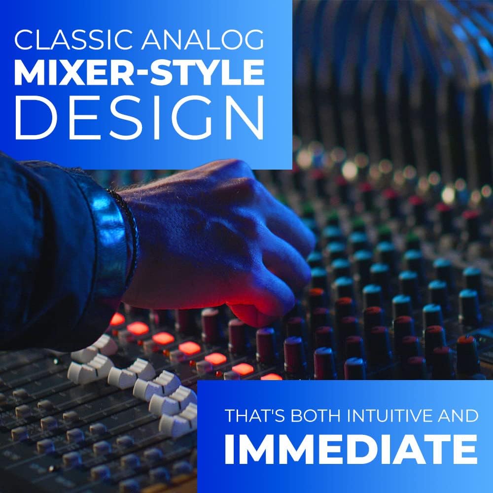 TASCAM Model 24 Recording Mixer and Studio Headphones Bundle