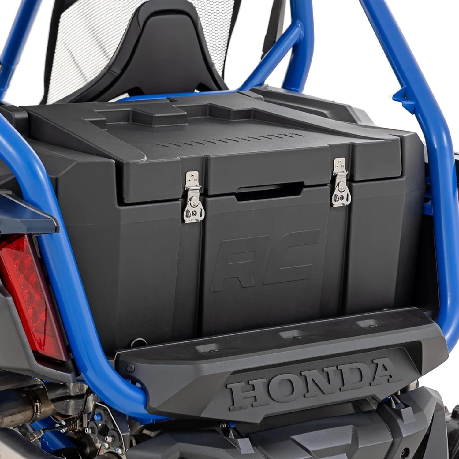 Rough Country Rear Cargo Box for Honda Talon 1000 X/R/X4/XS/RS - 60 Gallon Capacity, Waterproof, UV & Scratch Resistant