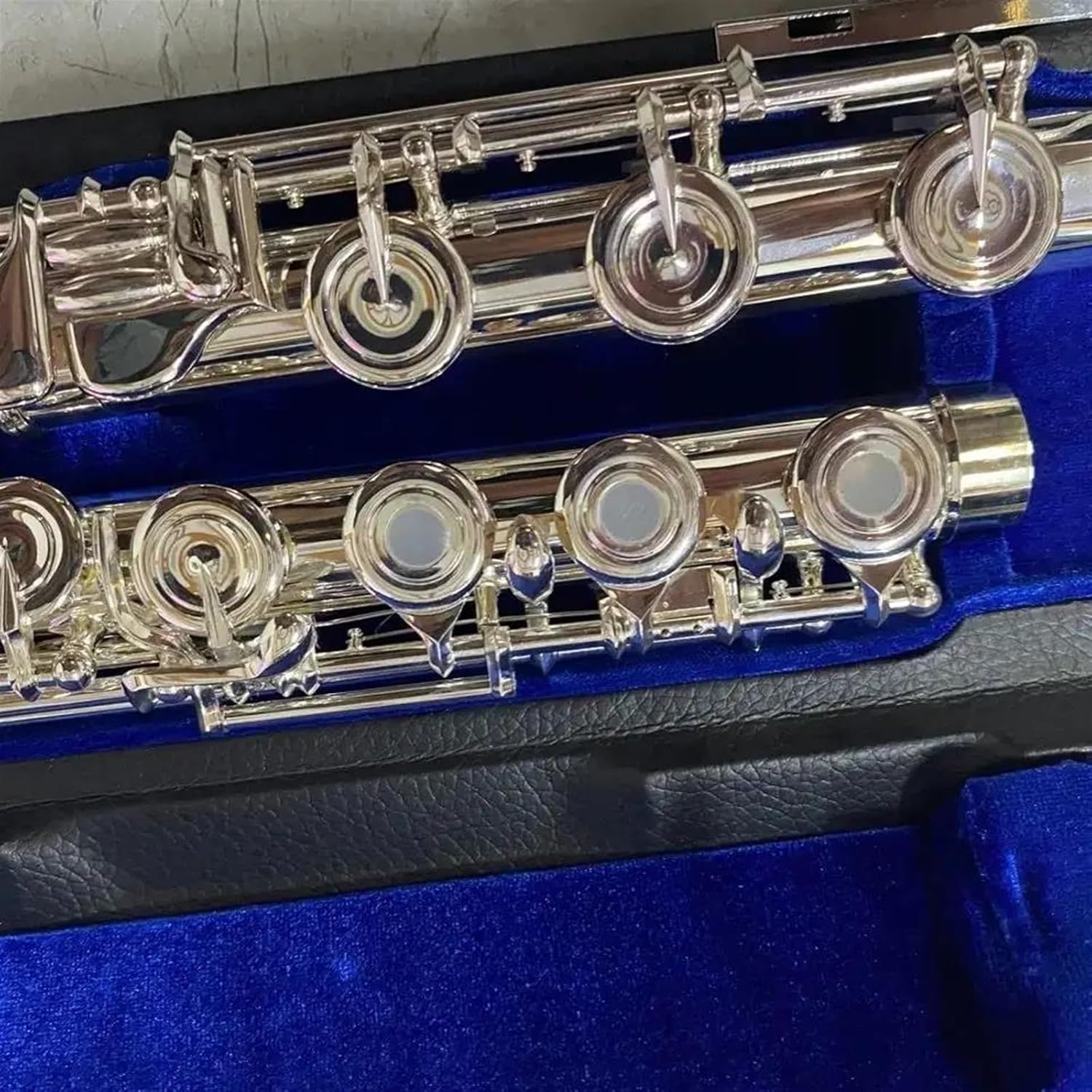 Woodwind Instruments Japan Flute Silver Plated 17 Keys Flute Open Hole Flute Musical Instrument