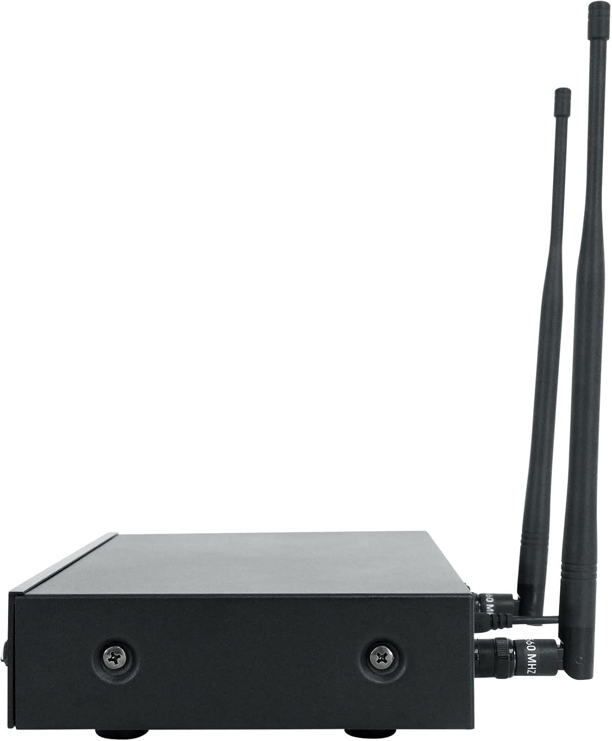 Rockville RWM71U Dual UHF Wireless Handheld Microphone System, Metal Receiver, 400ft Range, Auto Sync, LCD Display, XLR + 1/4