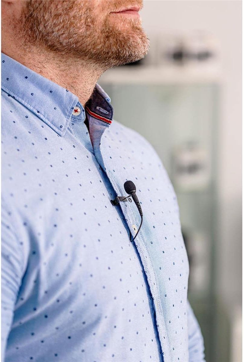 Rode RODElink LAV Omnidirectional Locking Lavalier Microphone,Black