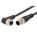 Woodhead/Molex, 120066-2057-M010, Cables MIC 4P M/MFE 1M #18/4C AWG TPE Black (2 Item/s)