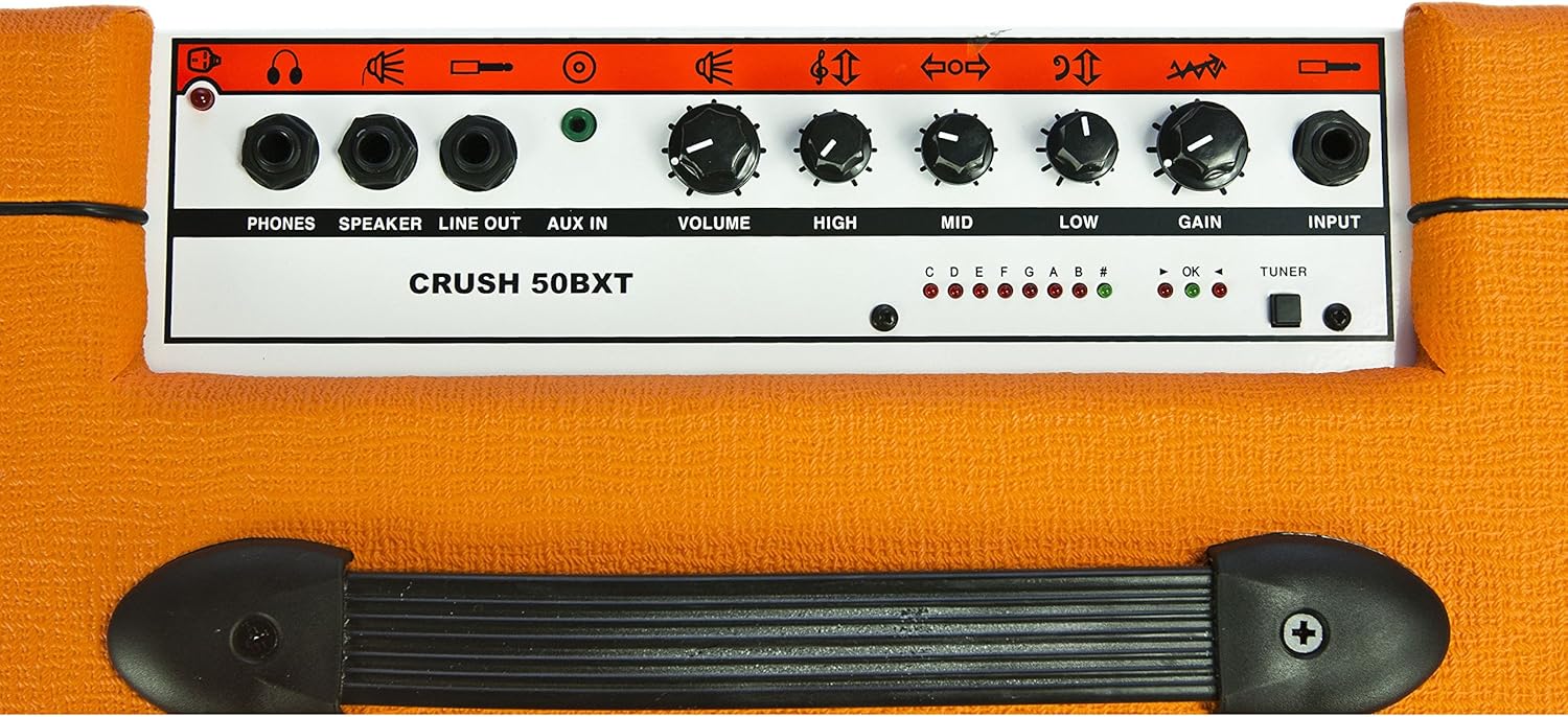Orange Amplifiers Crush PiX CR50BXT 50W 1x12 Bass Combo Amp Orange