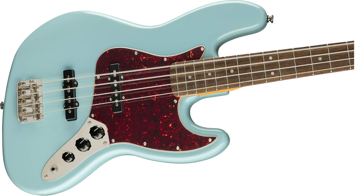 Squier Classic Vibe 60s Jazz Bass, Daphne Blue, Laurel Fingerboard