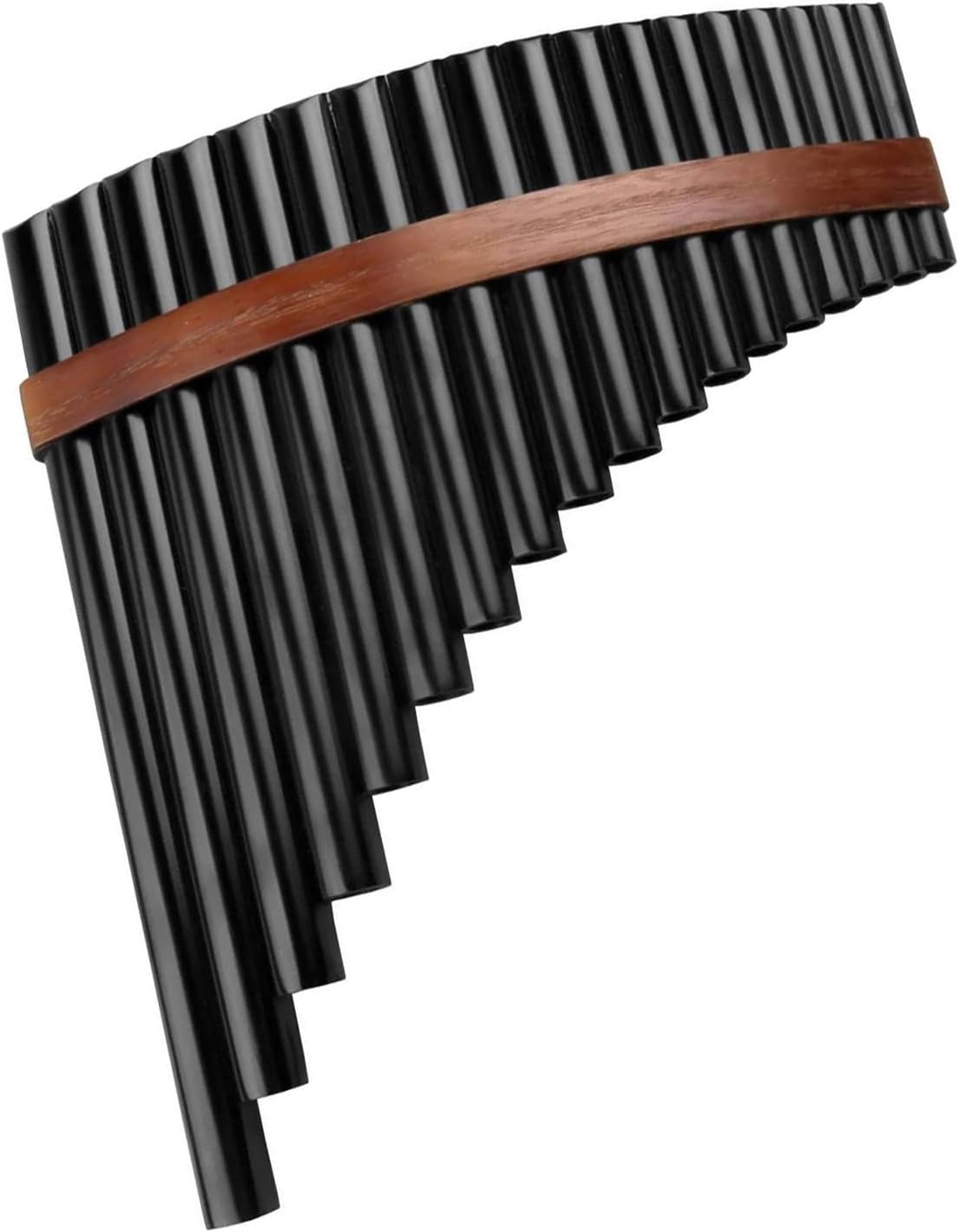 pan flute for beginners 18 Pipes Pan Flute F Key Pan Pipes Woodwind Instrument Traditional Musical Instrument Pan Flute (Color : Right)