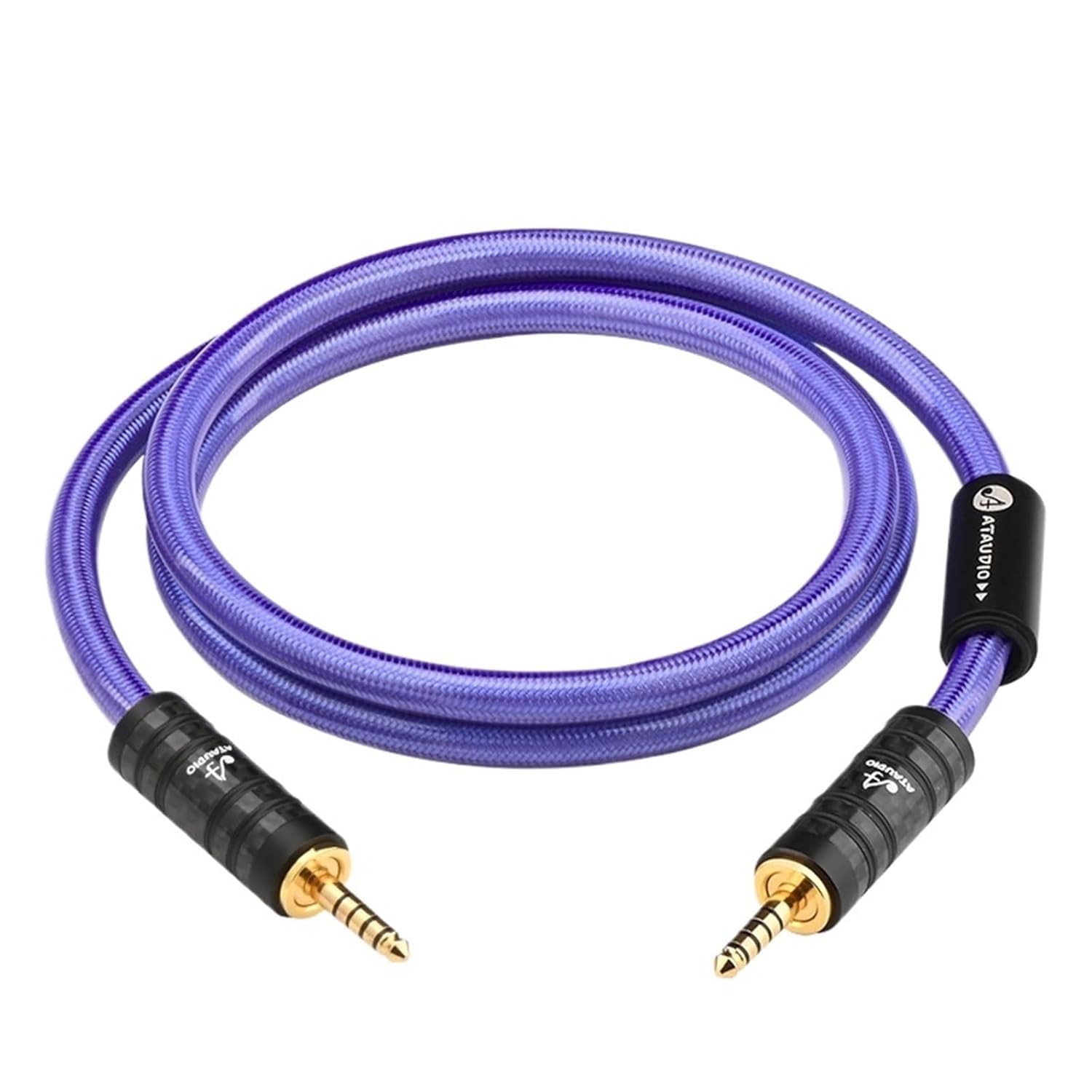 Hi-end Silver Plated HiFi 4.4mm to 3.5mm Audio Cable Balance Aux Jack Balanced Audio Adapter Cable(3.5m)