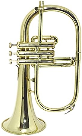 SHREYAS BRASS FINISH FLUGLE HORN 3 VALVE SCX454 FLUGELHORN BRASS FLUGLEHORN