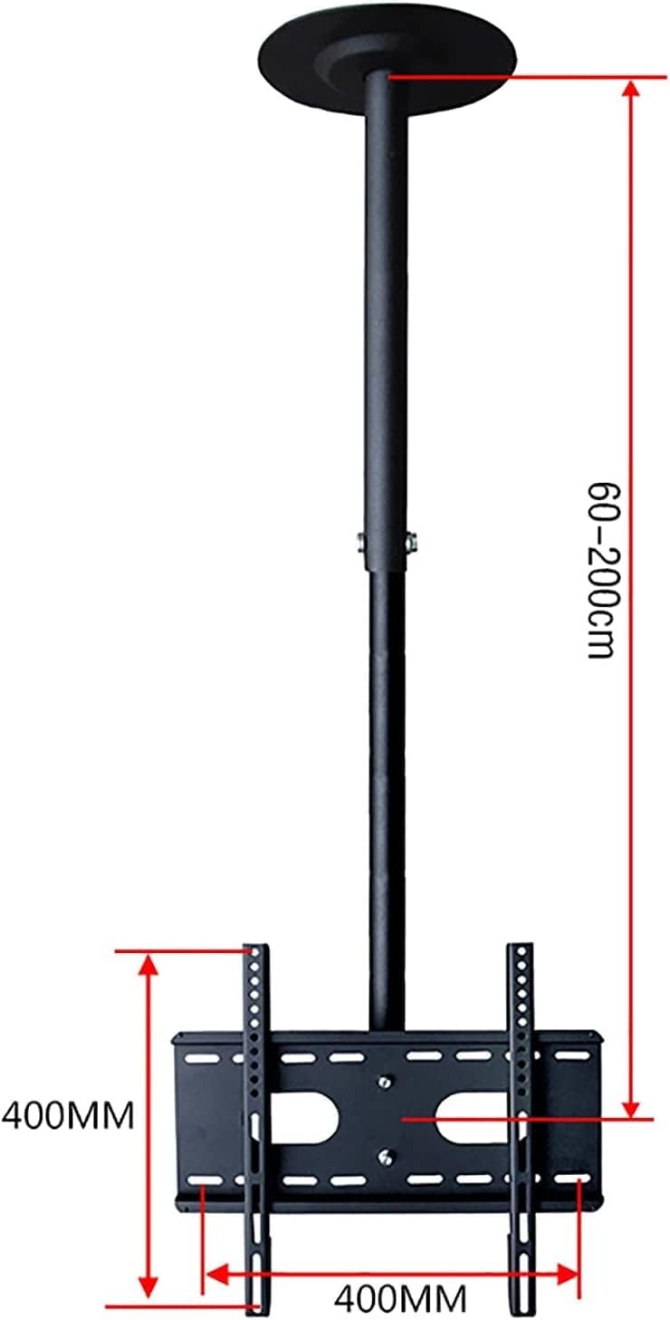 Display Bracket Tilt-Swivel TV Ceiling Mount Bracket, Display Wall Mount Support Frame, Fits Most 37-50 Inch Flat Screen TVs