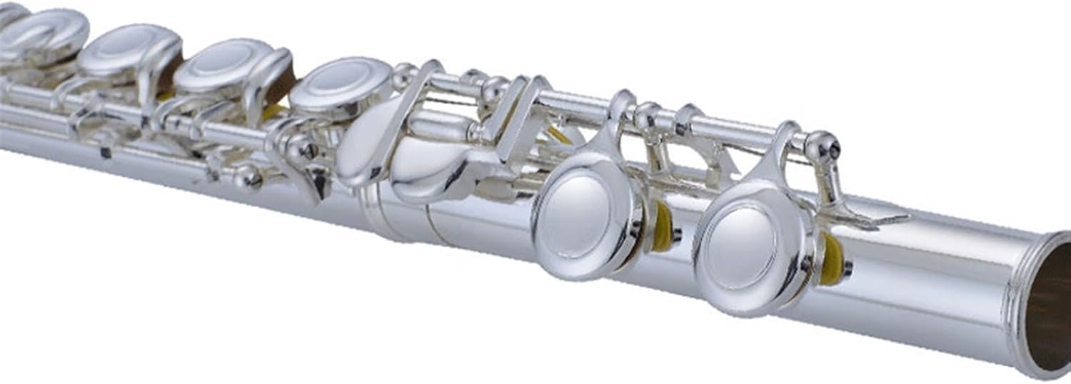 Flute Flute Wind Music White Copper Button E Key Nickel-Plated 16 Closed-Hole Beginners Flutes Musical Instruments