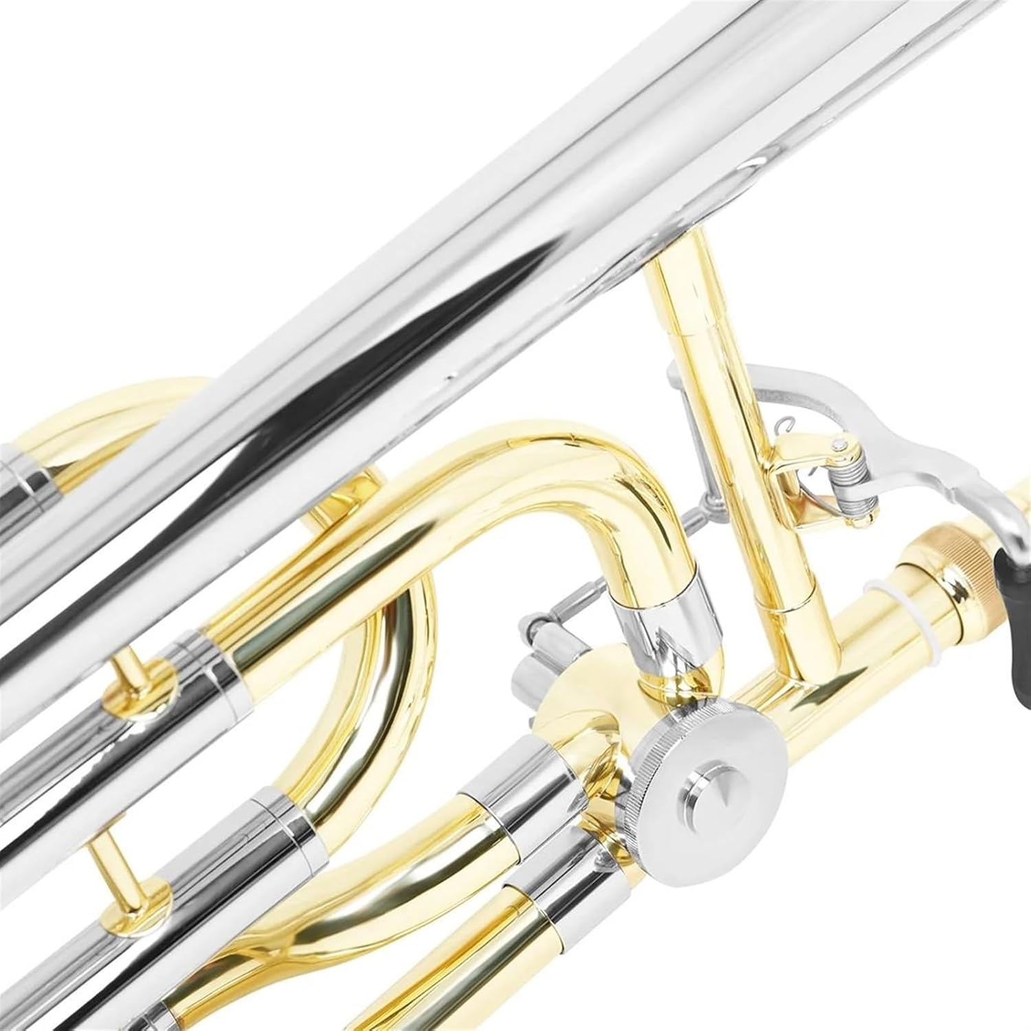 Professionals euphonium Tenor Alto Trombone Brass Bb Tone B Flat Wind Instrument With Trombone Cupronickel Mouthpiece Accessories(Tenor Trombone)