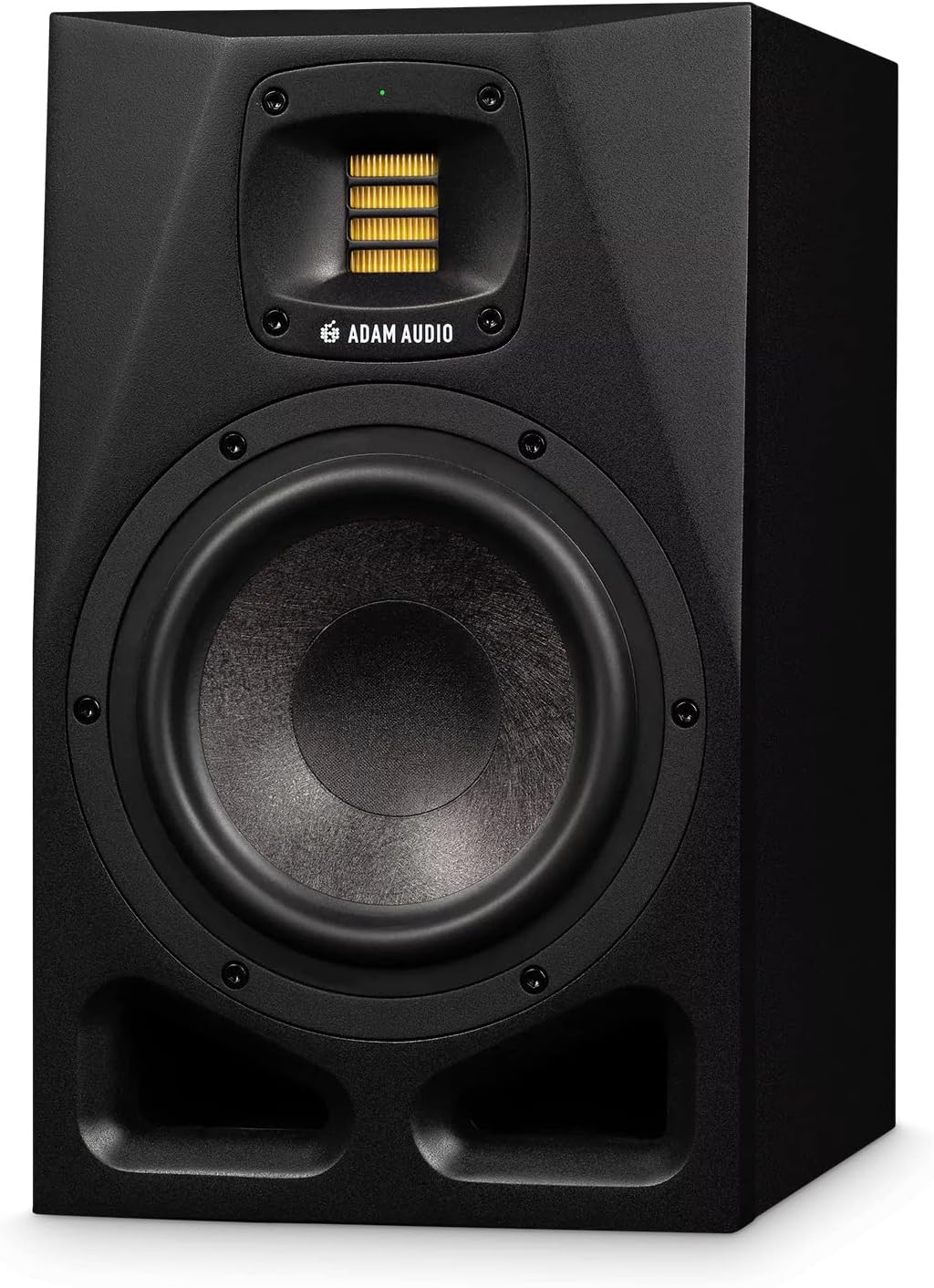 ADAM Audio A7V Powered Two-Way Studio Monitor (2-Pack) Bundle with Microphone Cable (2-Pack), Cable (2-Pack) and Monitor Isolation Pads (2-Pack) (7 Items)