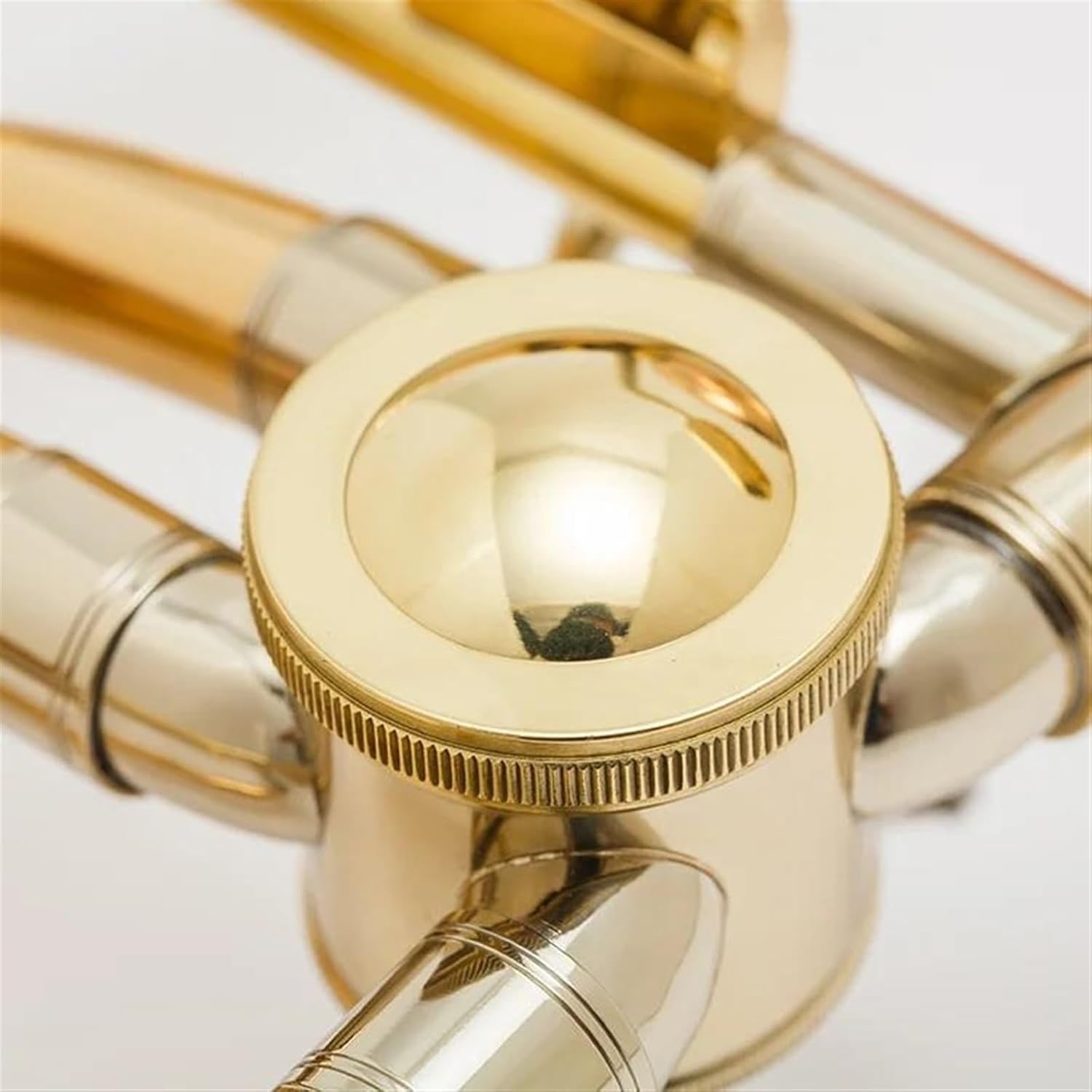 Professionals euphonium Gold Tuning Slide Tone Profesional Brass Musical Instrument Bb/F Tenor Trombone With Case