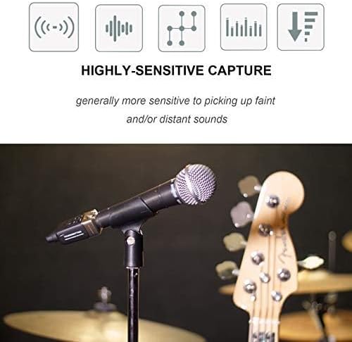 Xvive U3 XLR Microphone Wireless System 2.4GHz Wireless XLR Transmitter and Receiver for Dynamic Microphone, Audio Mixer, PA System