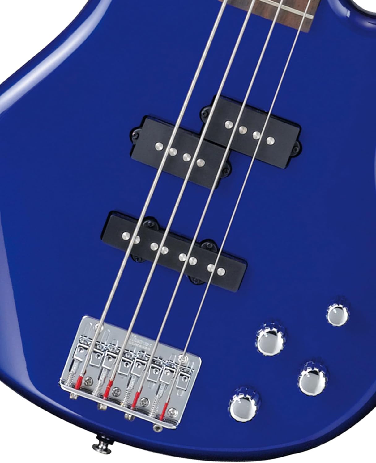 Ibanez GSR200 SR GIO Bass Guitar - Jewel Blue Bundle with Gig Bag, Tuner, Strap, Instrument Cable, Austin Bazaar Instructional DVD, and Polishing Cloth