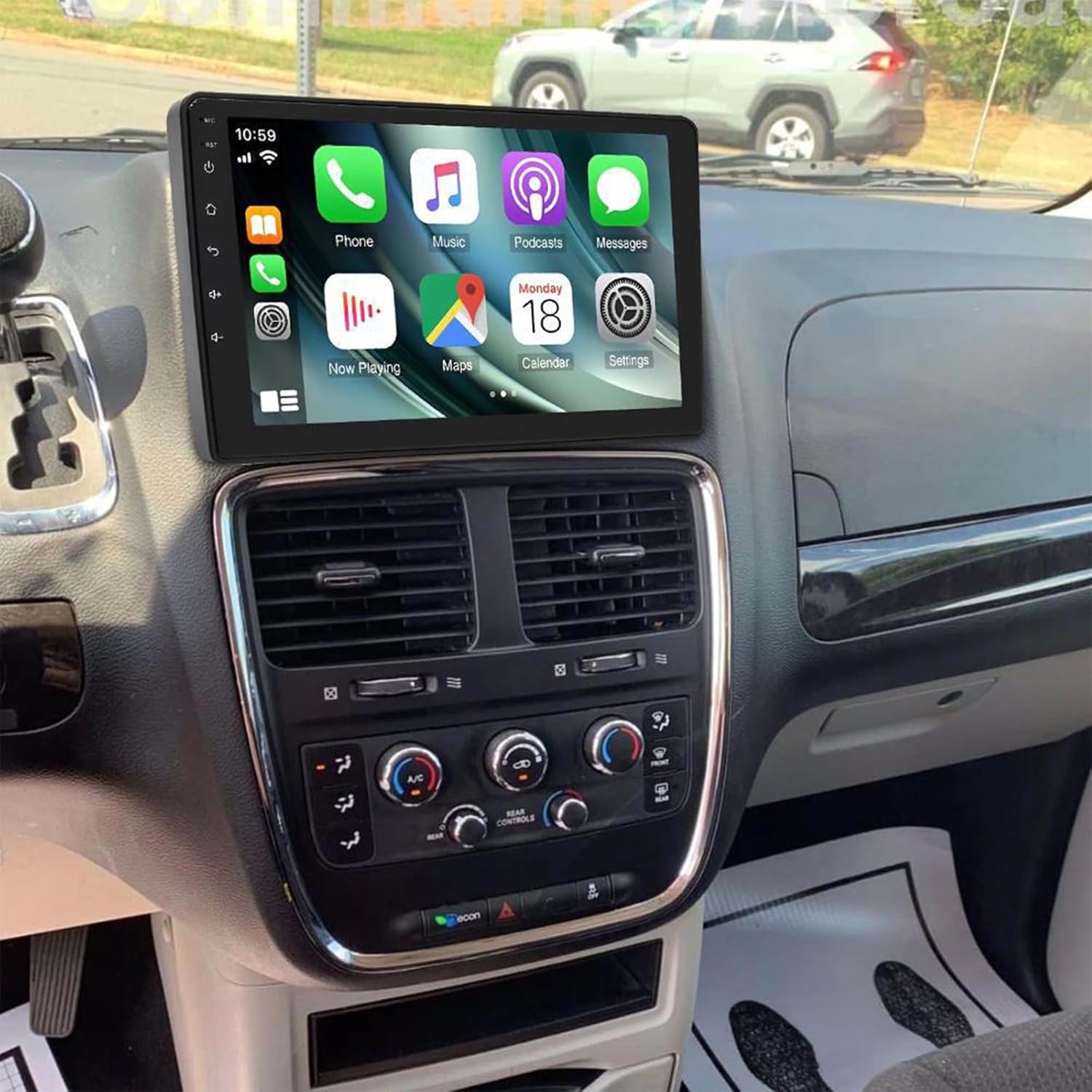 PHEZEN 9 inch Touchscreen Car Stereo Fit for Jeep Liberty 2002-2007, Android 13 Double Din Car Radio with Carplay & Android Auto in-Dash Navigation BT Mirror Link WiFi Backup Camera 2+32G