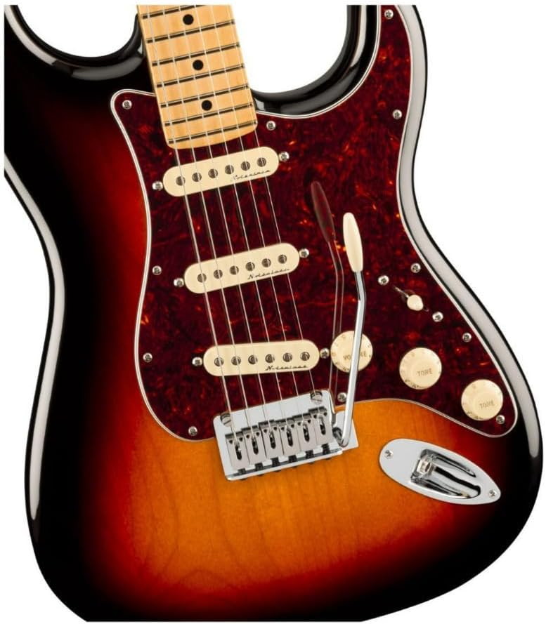 Fender Player II Modified Stratocaster Electric Guitar - 3-tone Sunburst, Maple Fingerboard