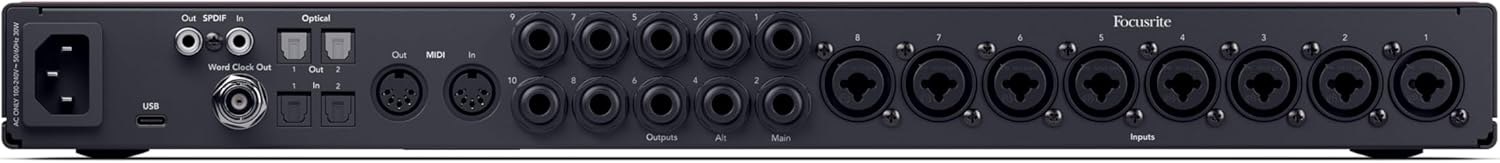 Focusrite Scarlett 18i20 (4th Gen) USB Audio Interface and Waves Musicians 2 Bundle