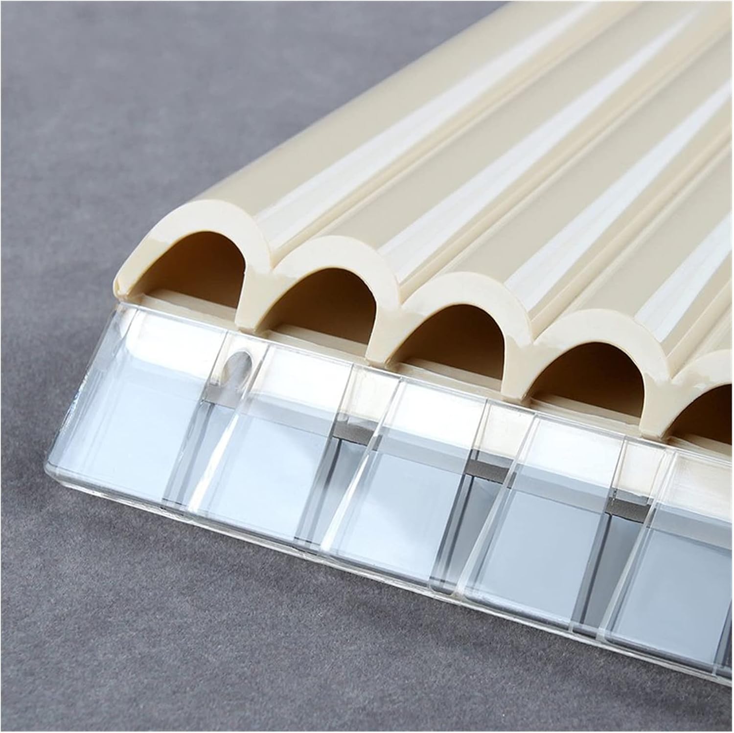 16 Pipes Pan Flute Panpipe G Key ABS Plastic Traditional Woodwind Musical Instrument for Beginner