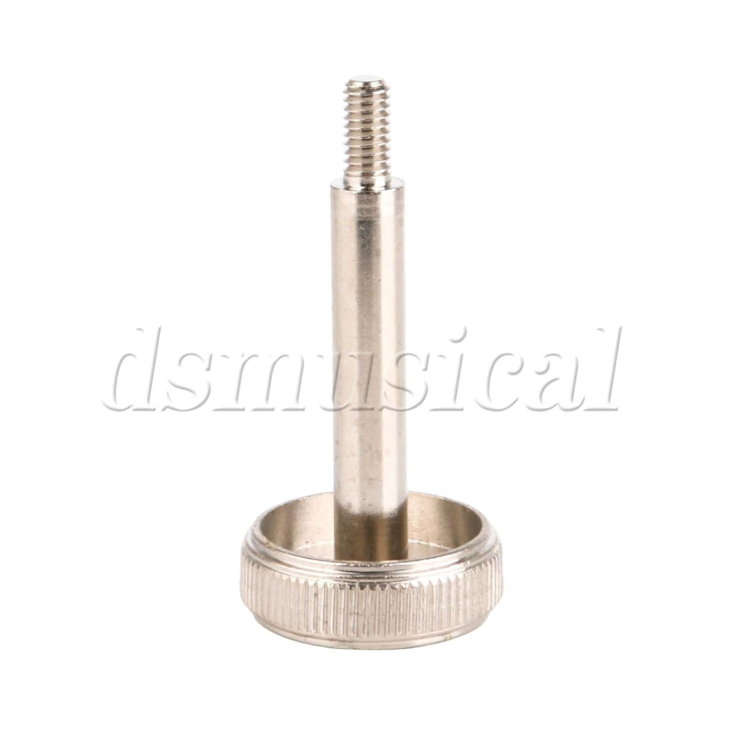 9 Pcs Silver Nickel Plated Euphonium Valve Finger Buttons 1.78x0.84inch