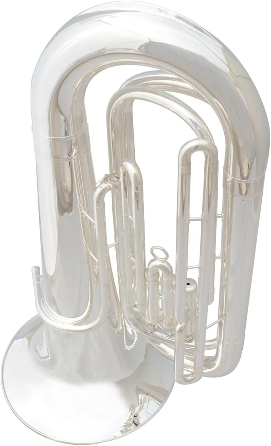 Professional Brass Instrument Three Key Silver Plated Euphonium Euphonium All-brass Instrument