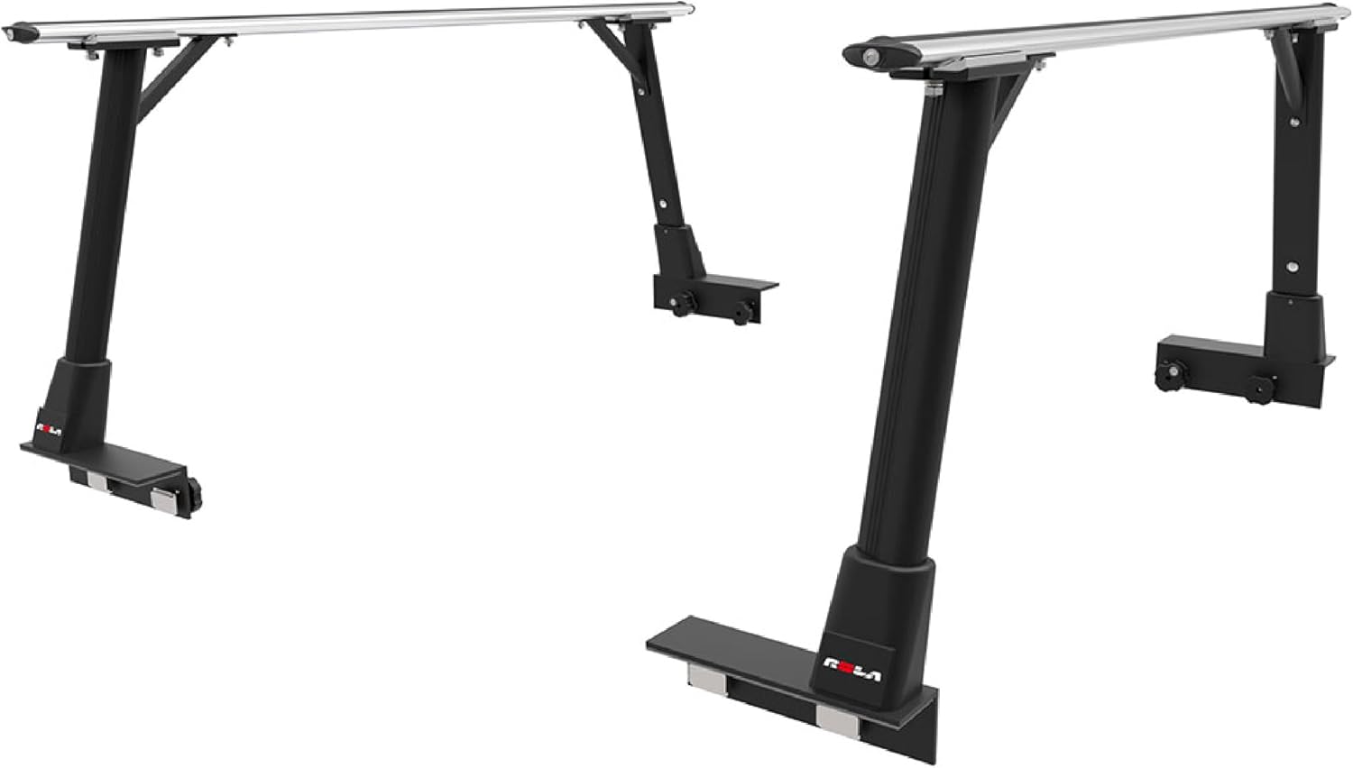 Rola 59799 Haul-Your-Might Truck Bed Cargo Rack, 800 lbs. Capacity, Compatible with Toyota Tundra, Tacoma, and Nissan Titan Bedrail Systems