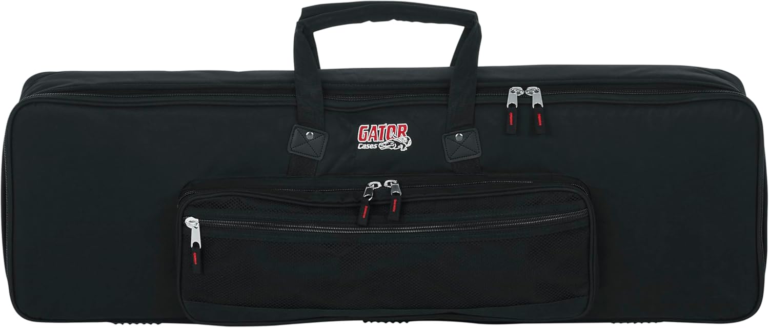 Gator Cases GKB Series Slim 61-Note Padded Keyboard Gig Bag, (GKB-61-SLIM)