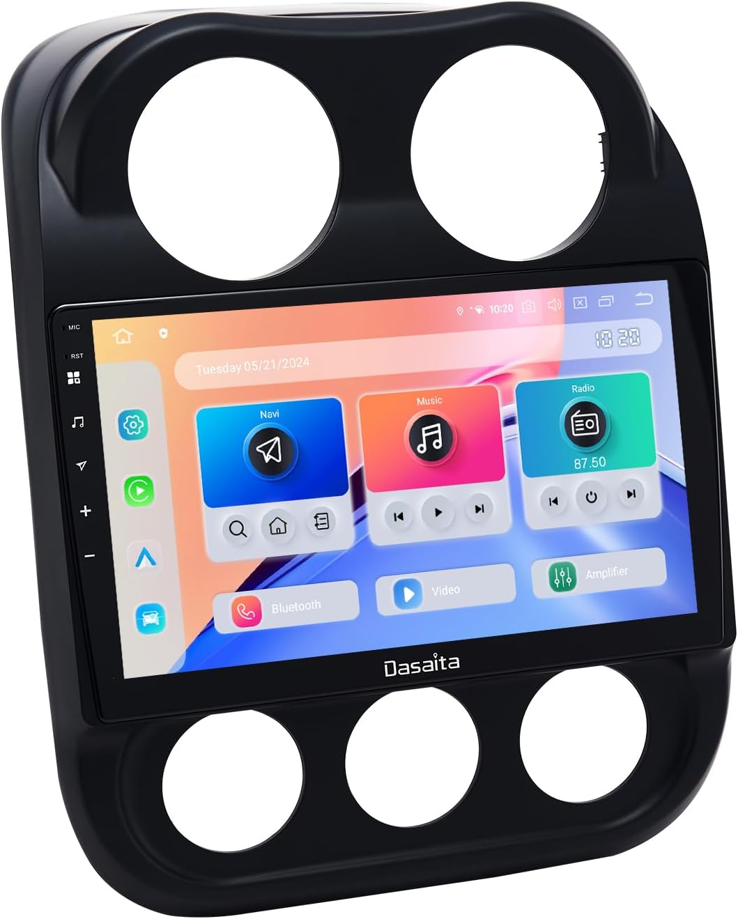 Dasaita Car Stereo for Jeep Compass Patriot 2009-2016, 10.2