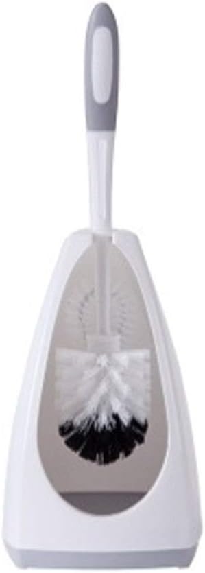 Toilet Brush and Bracket, Toilet Cleaning Brush Set, Bathroom Storage Rack, Toilet Toilet Brush with Base
