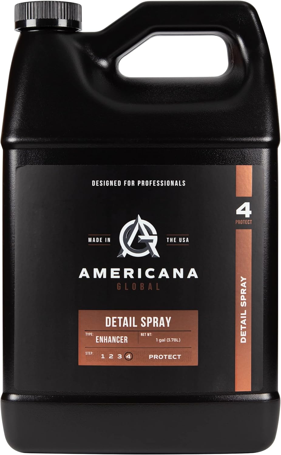 Detail Spray, 1-Gallon - Ready-to-Use Waterless Wash & SiO2 Detailing Spray