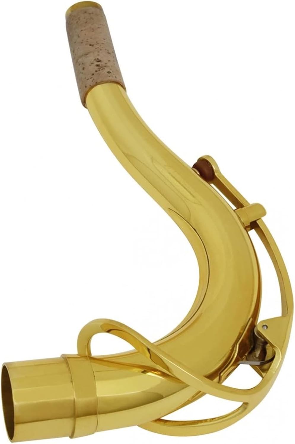 Sax Replacemen Set Tenor Saxophone Neck Repair Parts Tube Gold Plated Brass Saxophone Accessories