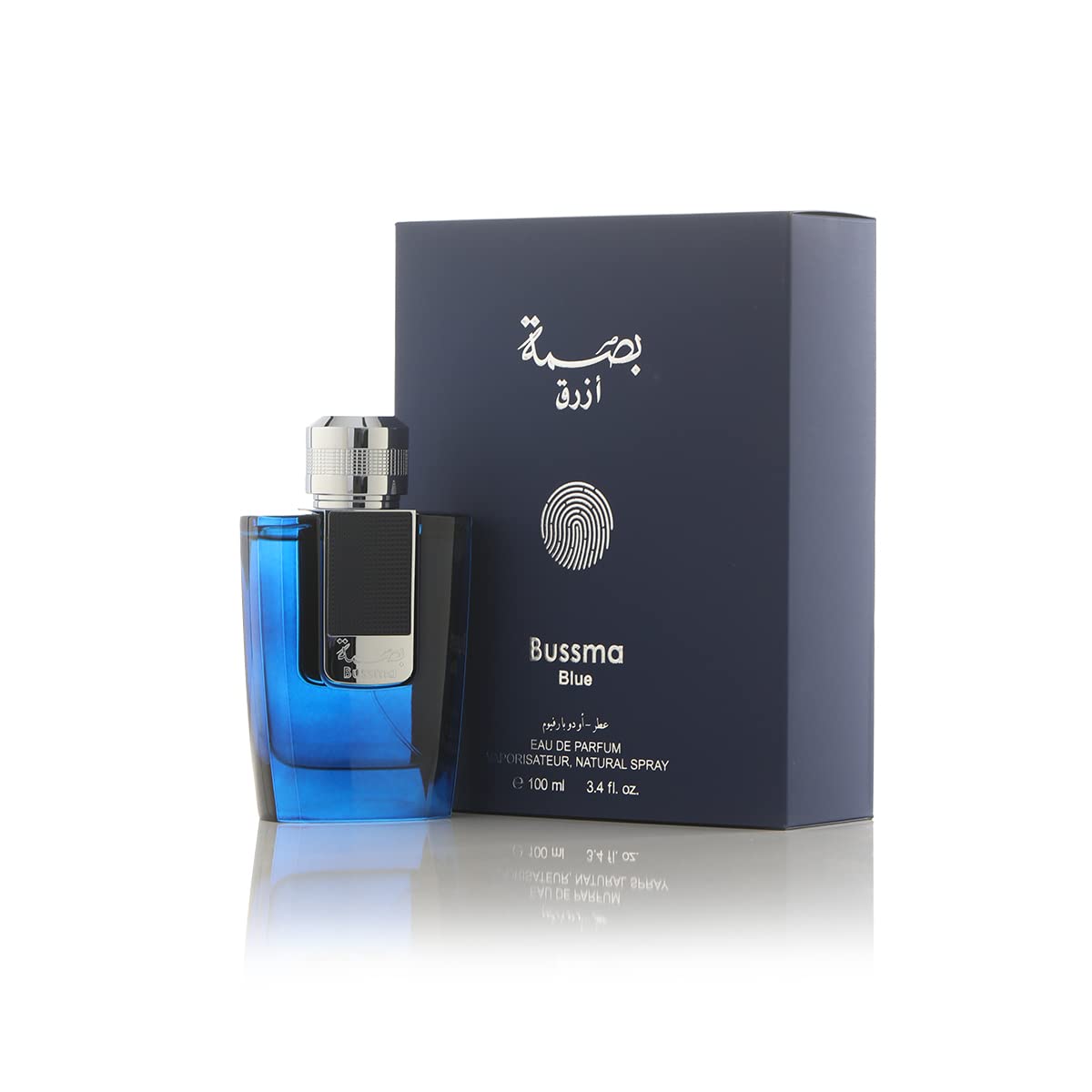 Arabian Oud Bussma Blue Unisex Eau De Parfum EDP Spray | 100 ml (3.4 oz)