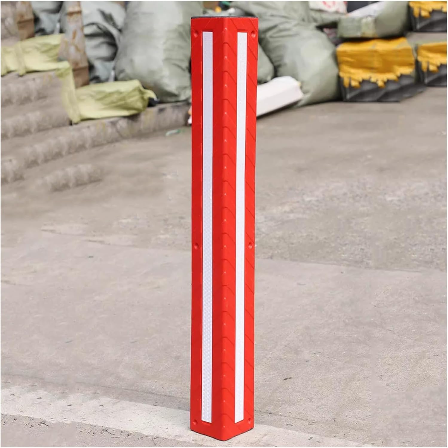 Rubber Corner Protector Car Parking Protector Wall Corner Guard for Parking Garages,Rubber Corner Guards,L-Shape Reflective Warehouse Corner Guard,Garage Wall Corner Protection Guards,0.3/0.4in Thick