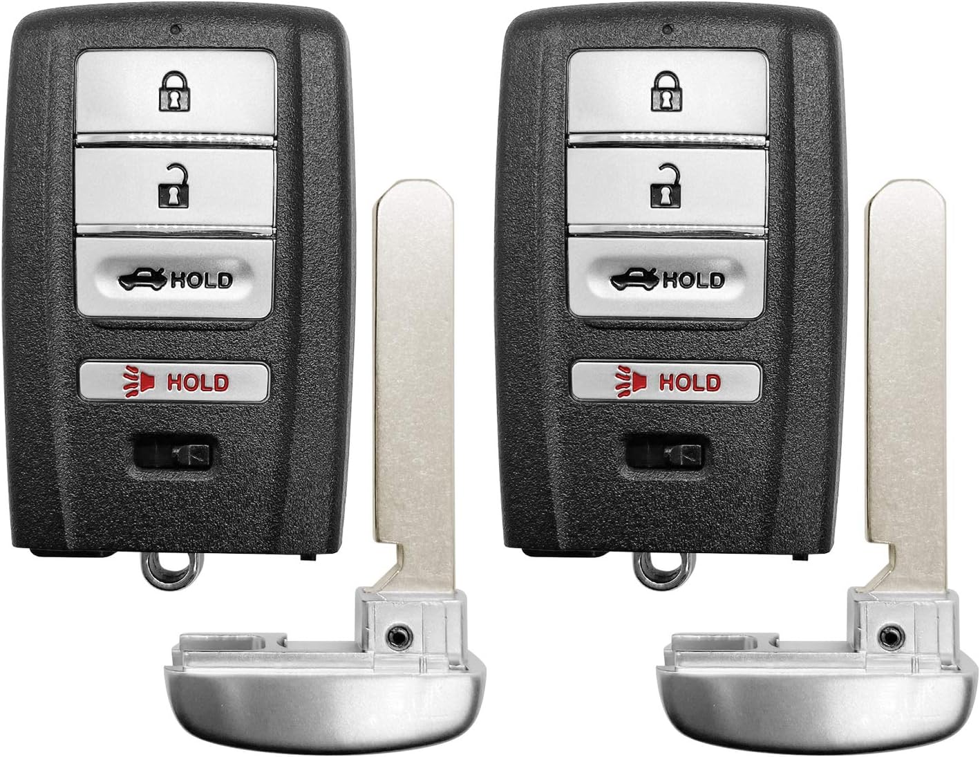 CAR Key FOB for 2015 - 2018 Acura ILX RLX TLX Smart Key 4 Buttons FCCID: KR5V1X ;by AUTO KEY MAX (Pair)