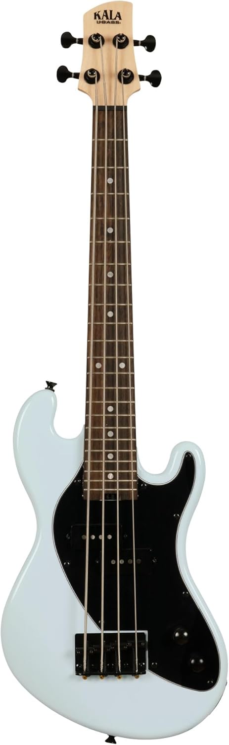 Solid Body 4-String Powder Blue Fretted U•BASS®