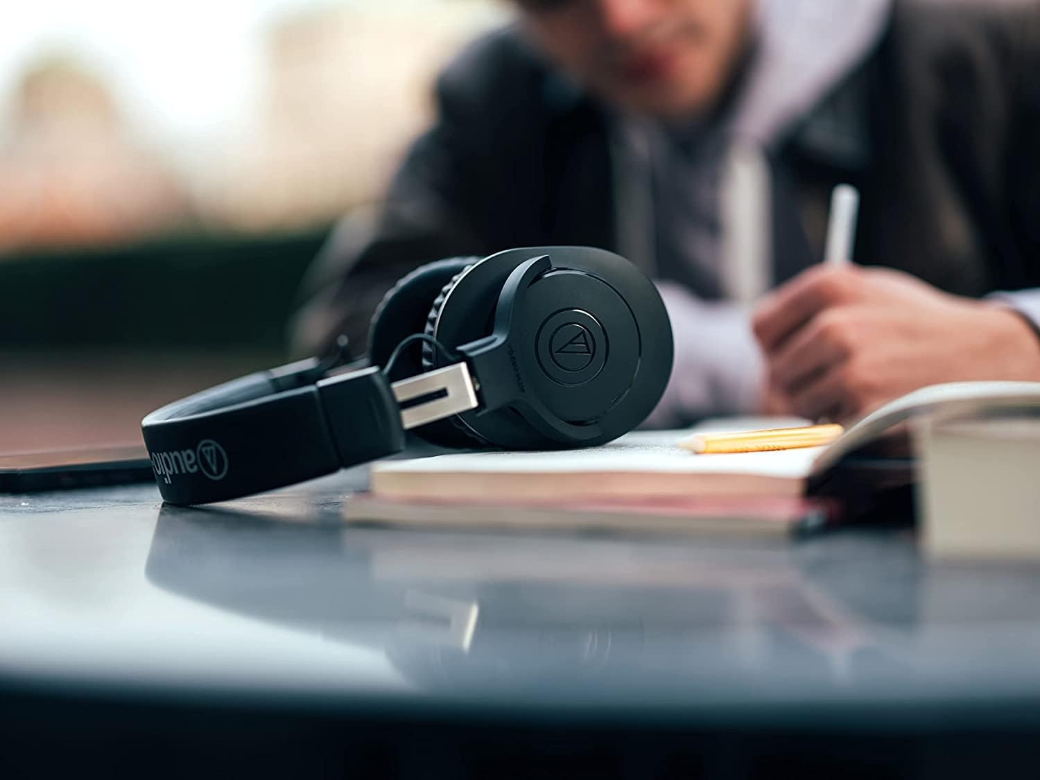 Audio-Technica ATH-M20xBT Wireless Over-Ear Headphones, Black