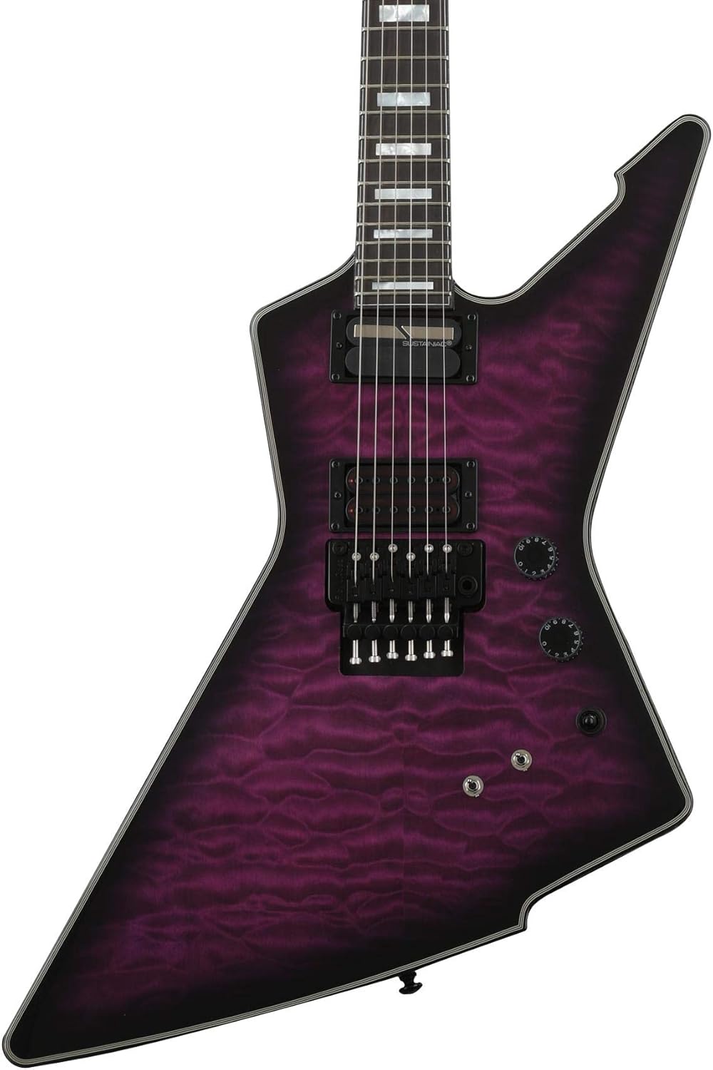 Schecter E-1 FR S Special Edition - Trans Purple Burst