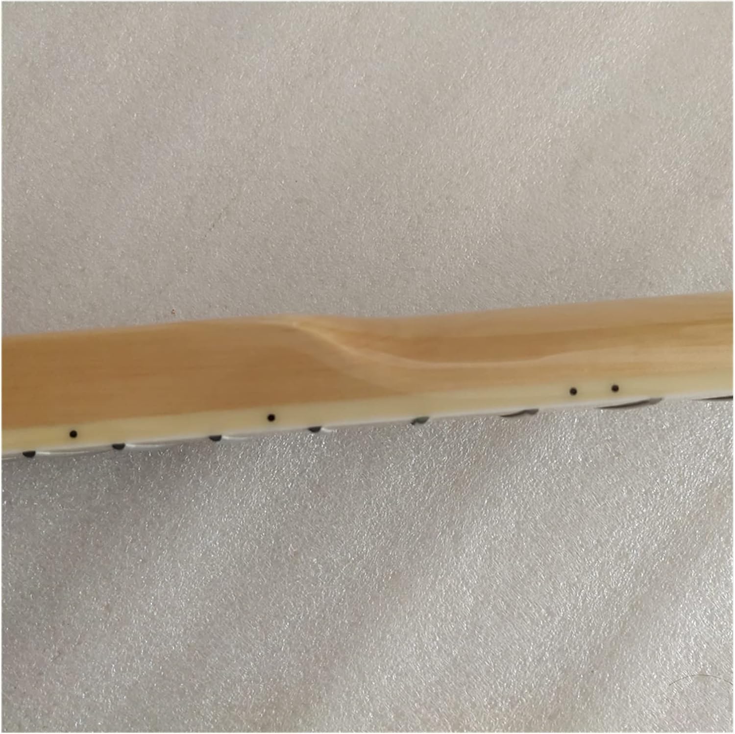 5 String Maple 20 Frets Bass Guitar Neck Part Maple Fingerboard Real Inlay 34 Inch Electric Guitar Neck
