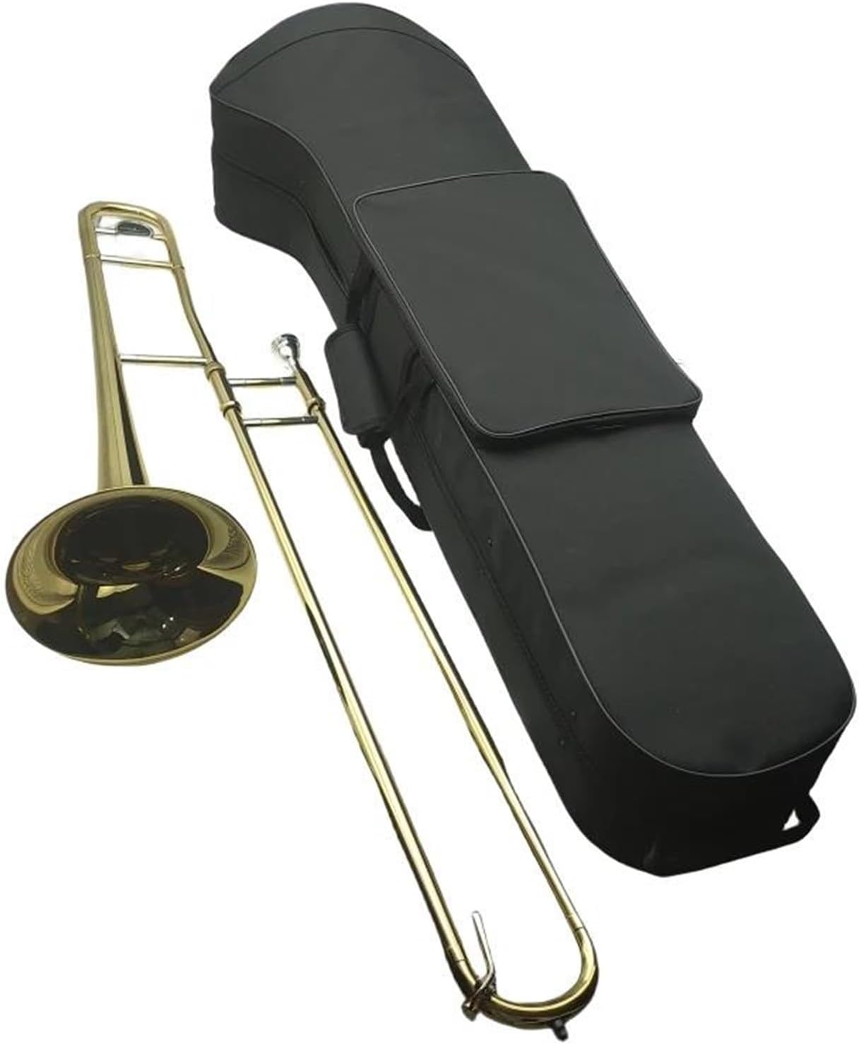 Professionals euphonium Professional Trombone Brass Body Gold Lacquer Chinese Trombone Yellow Brass Pisiton