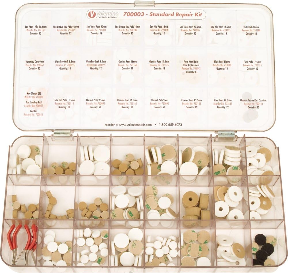 Valentino Standard Repair Kit for Brass and Woodwind Instruments