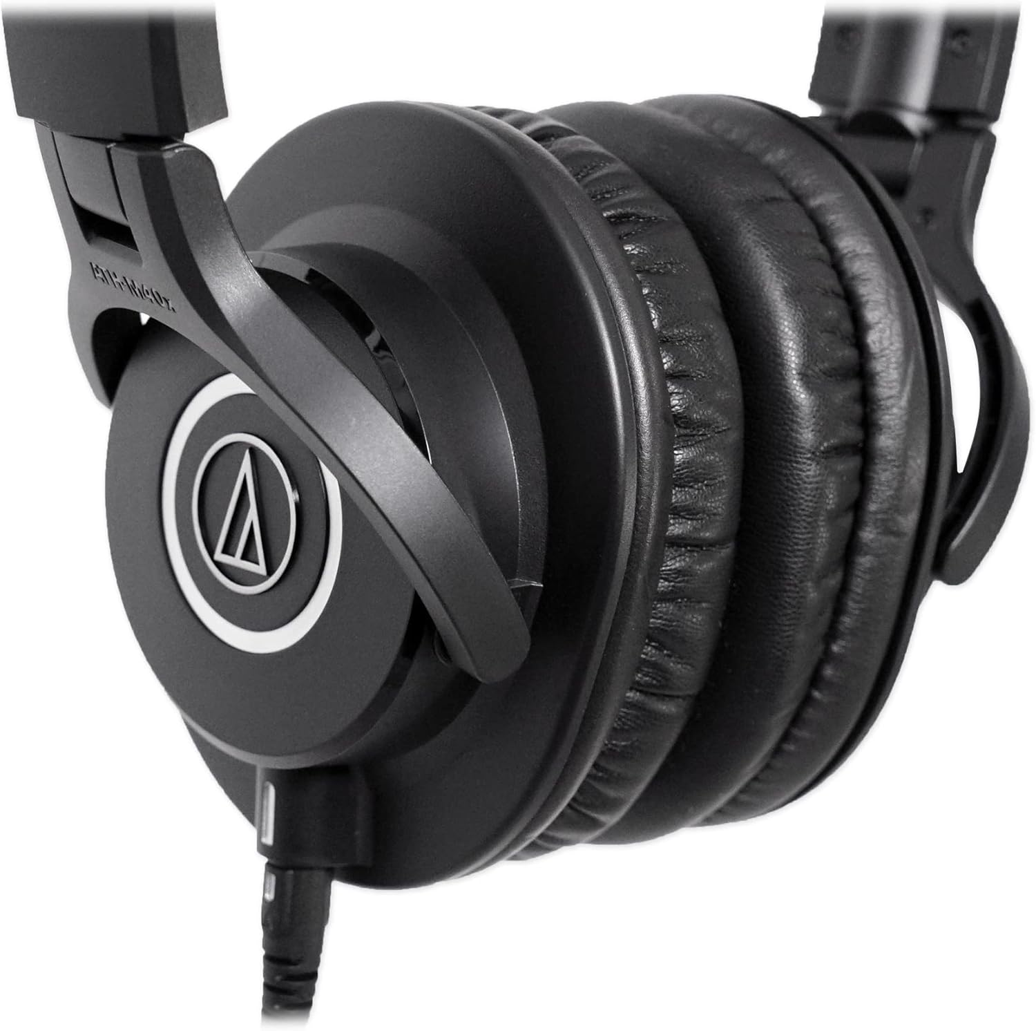 Audio-Technica ATH-M40x Closed-Back Dynamic Studio Monitor Headphones ATHM40x Bundle with Rockville RockShield 1 Studio Microphone Isolation Shield w/Sound Dampening Foam
