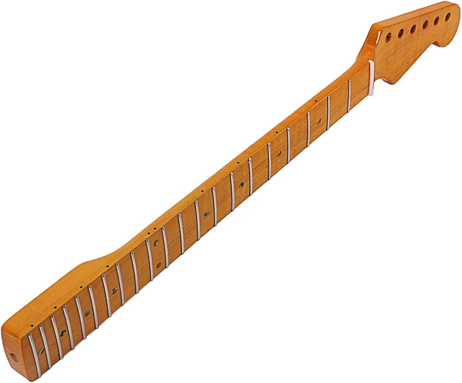 Wooden 21 Fret Fingerboard Neck Parts Replacement for ST Electric Guitar Guitar ​Neck Replacement